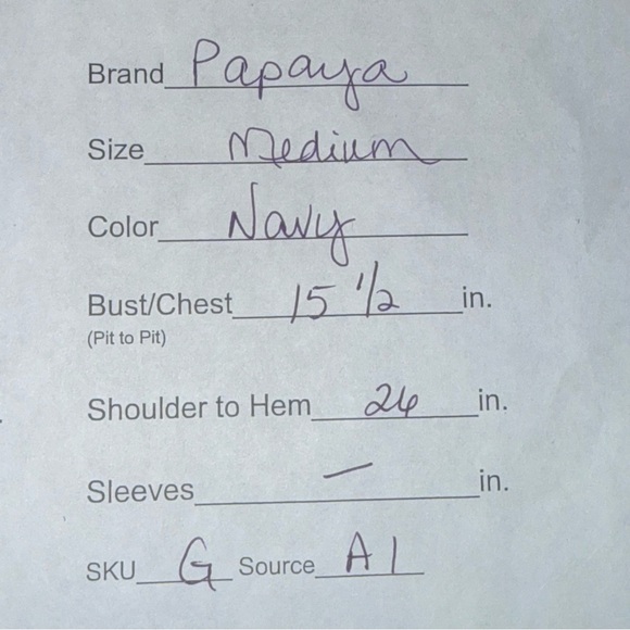 Papaya Navy Embroidered Halter Peplum Top Boho Festival Summer Tank M - Picture 7 of 7